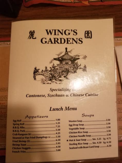 Wing's Gardens in Oak Park .